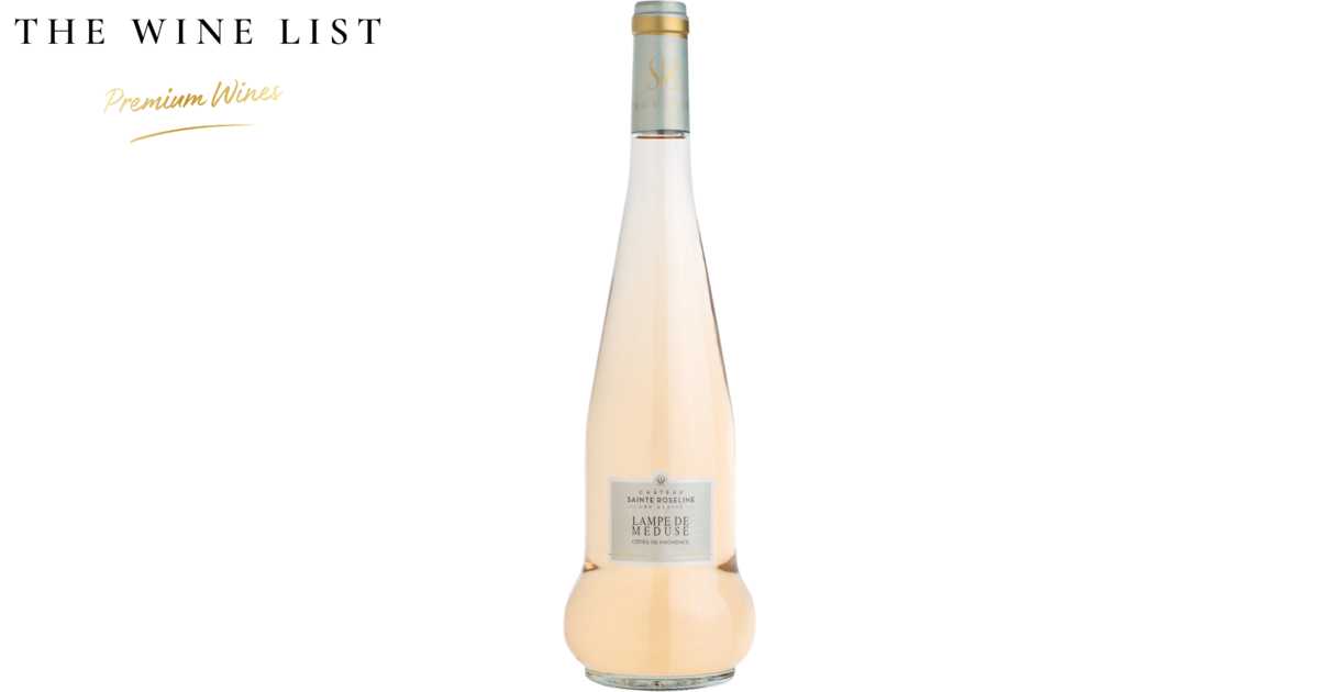 Château Sainte Roseline Lampe de Meduse rosé 2022 The Wine List
